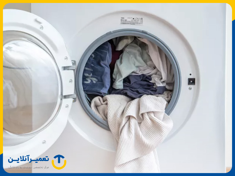 جلوگیری از لرزش ماشین لباسشویی با استفاده بهینه از ظرفیت آن
