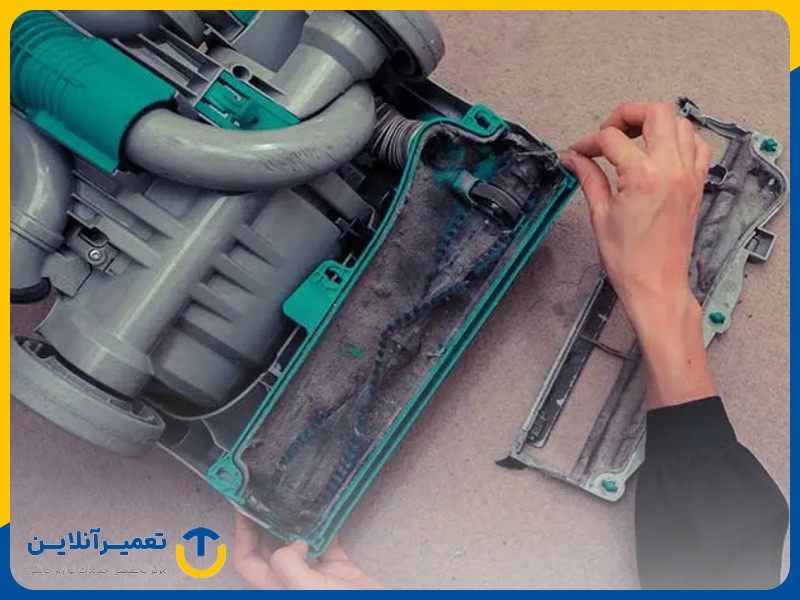   دکمه drum clean برای شست‌وشو دیگ لباسشویی 