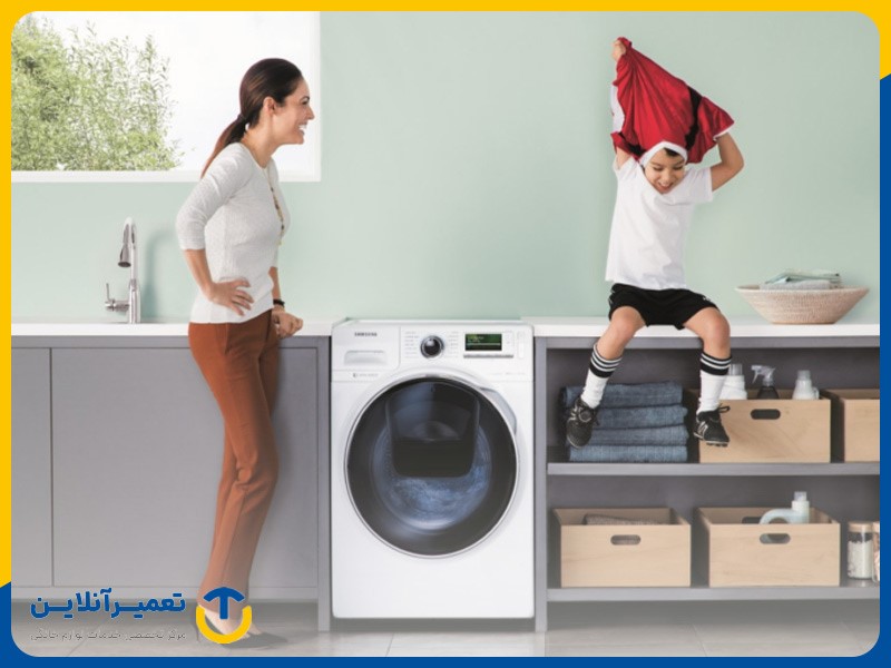 بررسی انواع ارور ماشین لباسشویی سامسونگ