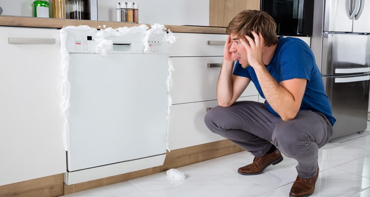 مشکلات رایج ماشین ظرفشویی سامسونگ