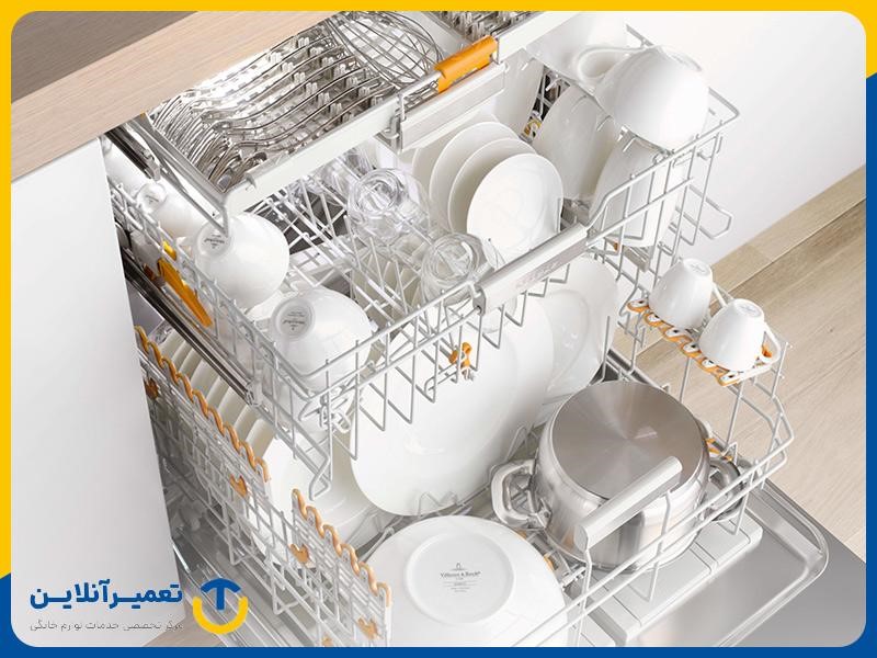نحوه چیدن لیوان در ماشین ظرفشویی