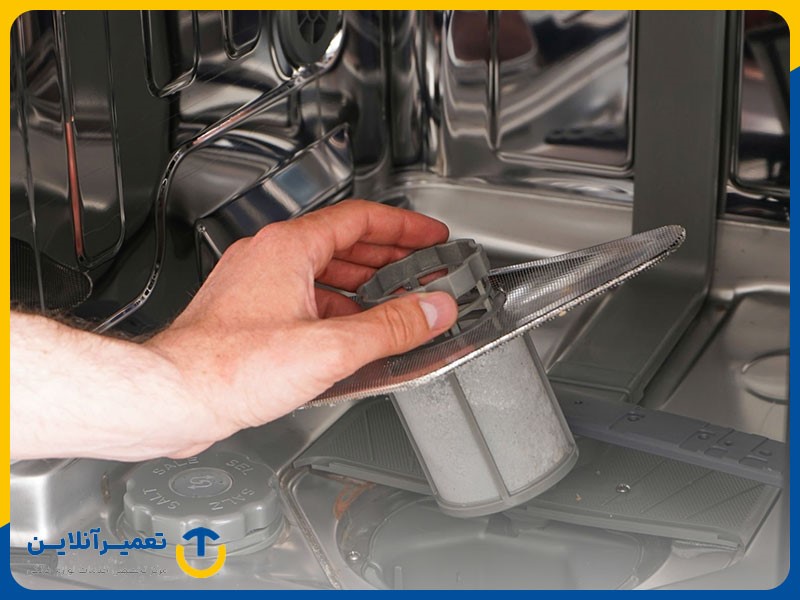 جایگذاری درست فیلتر ماشین ظرفشویی