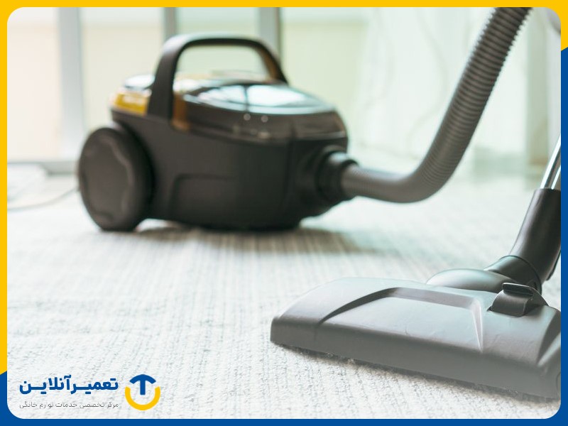 پر بودن پاکت یا مخزن، دلیل یکسره شدن جاروبرقی