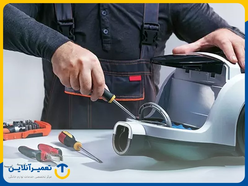 نیم‎‌سوز شدن موتور، یکی از دلایل شایع یکسره شدن جاروبرقی