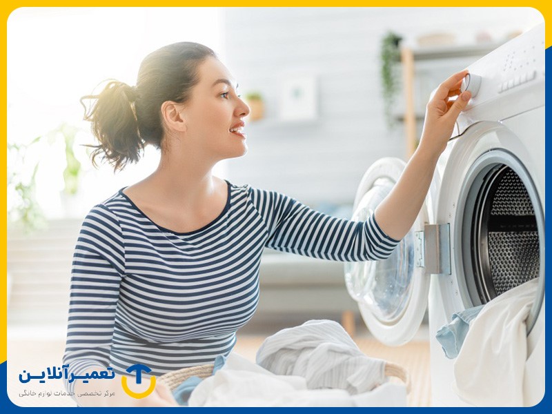 استفاده از دور آرام خشک‎‌کن برای لباس‌های ظریف