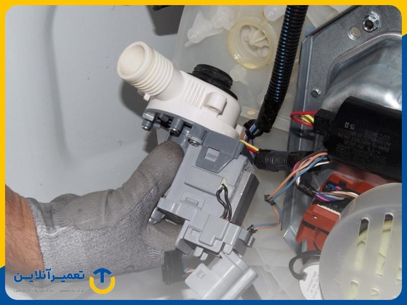 ایراد ماشین لباسشویی سامسونگ و اسنوا در تخلیه آب