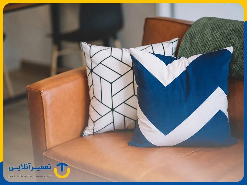 شیوه صحیح شستن کوسن مبل در ماشین لباسشویی