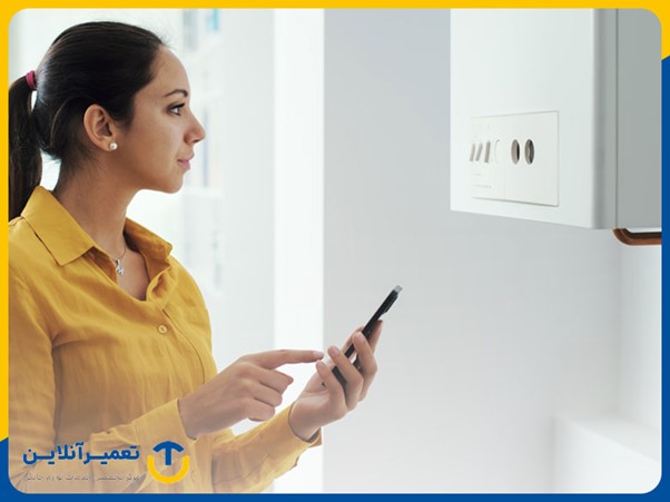 تماس با تعمیر کار برای پیدا کردن و رفع علت روشن نشدن پکیج 
