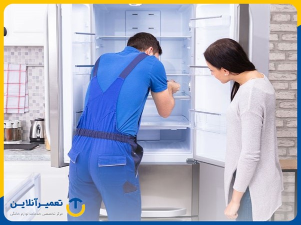 بررسی ظاهر کمپرسور برای عیب‌یابی موتور یخچال
