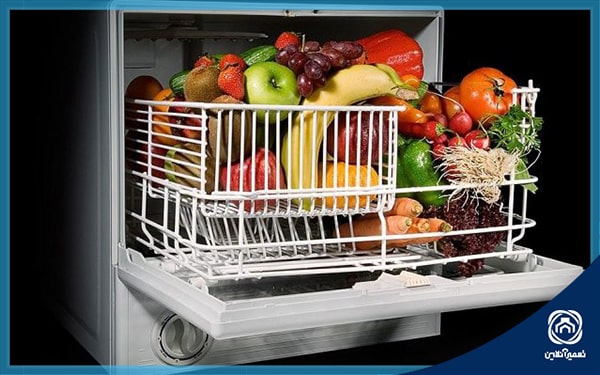 شستن میوه با ظرفشویی