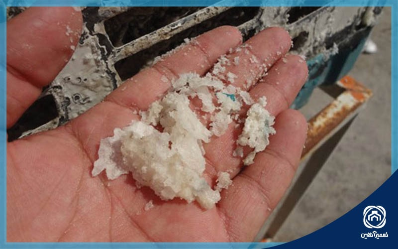 رفع شوره کولر آبی