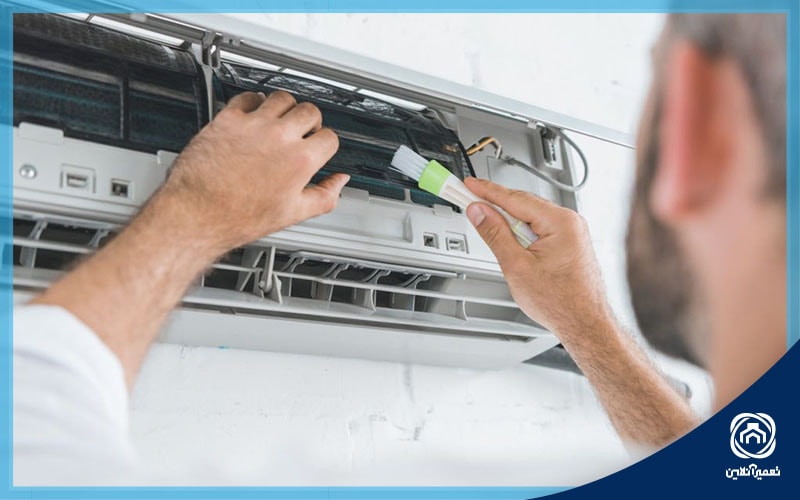 تمیز کردن کولر گازی