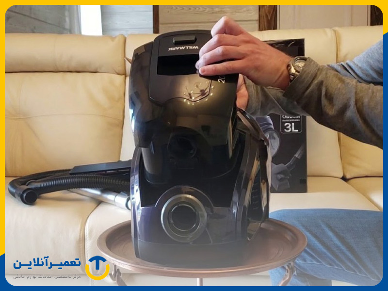 بهبود عملکرد دستگاه با تعویض فیلتر جاروبرقی